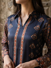 Floral Printed Top with Palazzos