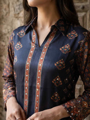 Floral Printed Top with Palazzos