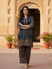 Floral Printed Top with Palazzos