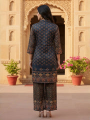 Floral Printed Top with Palazzos