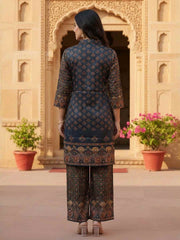 Floral Printed Top with Palazzos