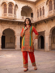 Printed Tunic with Trousers