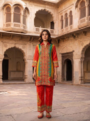 Printed Tunic with Trousers