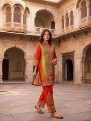 Printed Tunic with Trousers