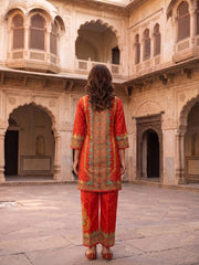 Printed Tunic with Trousers