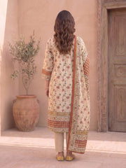 Women Floral Printed Regular Pure Cotton Kurta with Trousers & With Dupatta