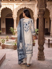 Women Floral Printed Regular Pure Cotton Kurta with Trousers & With Dupatta