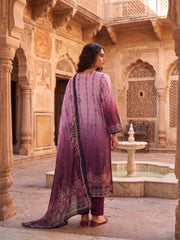 Women Ethnic Motifs Printed Regular Pure Cotton Kurta with Trousers & With Dupatta