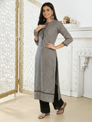 Women Embroidered Thread Work Lace Frills Bows and Ruffles Kurta