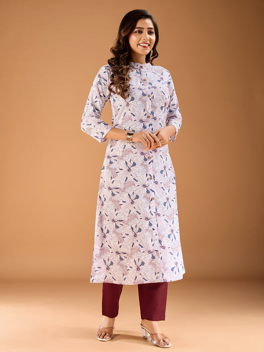 Women Floral Printed Floral Kurta