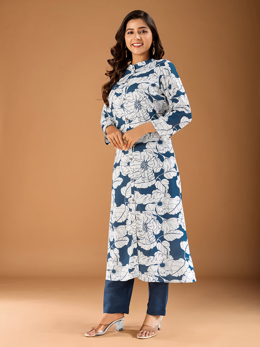 Women Floral Printed Floral Kurta