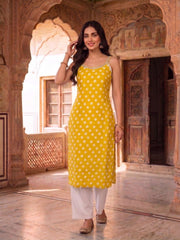 Women Ethnic Motifs Printed Regular Mirror Work Kurta with Palazzos