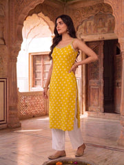 Women Ethnic Motifs Printed Regular Mirror Work Kurta with Palazzos