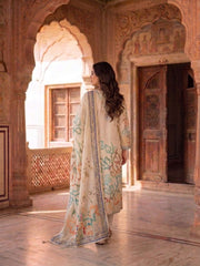 Women Printed Regular Kurta with Trousers & With Dupatta