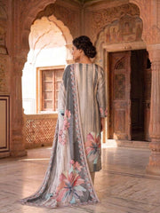 Women Floral Printed Regular Kurta with Trousers & With Dupatta