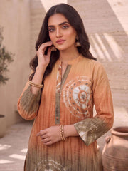 Tie and Dye Dyed Tunic with Trousers