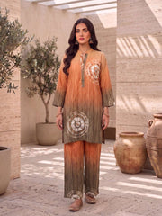 Tie and Dye Dyed Tunic with Trousers
