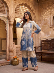 Tie and Dye Dyed Tunic with Palazzos