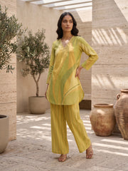 Printed Tunic with Palazzos