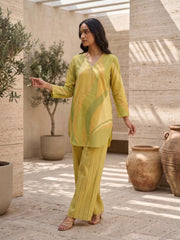 Printed Tunic with Palazzos