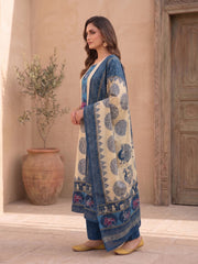Women Ethnic Motifs Printed Regular Pure Silk Kurta with Palazzos & With Dupatta