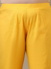 Women Ethnic Motifs Printed Regular Kurta & Trousers With Dupatta