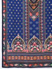 Women Plus Size Floral Printed Kurta with Palazzos & Dupatta