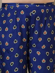 Women Plus Size Floral Printed Kurta with Palazzos & Dupatta