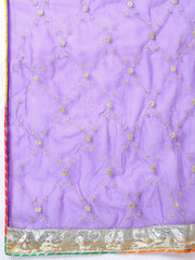 Women Plus Size Ethnic Motifs Embroidered Kurta with Sharara & Dupatta