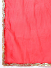 Women Ethnic Motifs Embroidered Regular Kurta with Sharara & With Dupatta