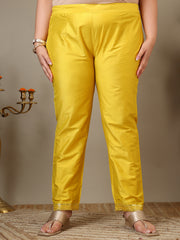 Women Floral Embroidered Regular Sequinned Kurta with Trousers & Dupatta