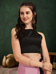 Ruffle Saree With Blouse Piece