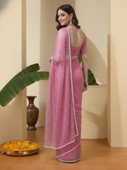 Embellished Zari Net Heavy Work Saree