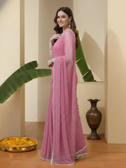 Embellished Zari Net Heavy Work Saree