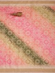 Cream Embroidered Pure Cotton Unstitched Dress Material