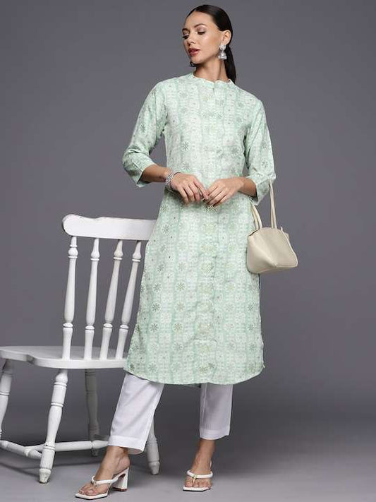 Women Ethnic Motifs Printed Cotton Kurta