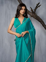 Embroidered Organza Saree