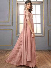 Floral Embroidered Ethnic Dress