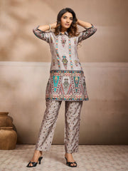Bohemian Printed Tunic with Trousers