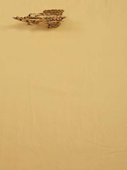 Yellow Floral Embroidered Sequinned Unstitched Dress Material