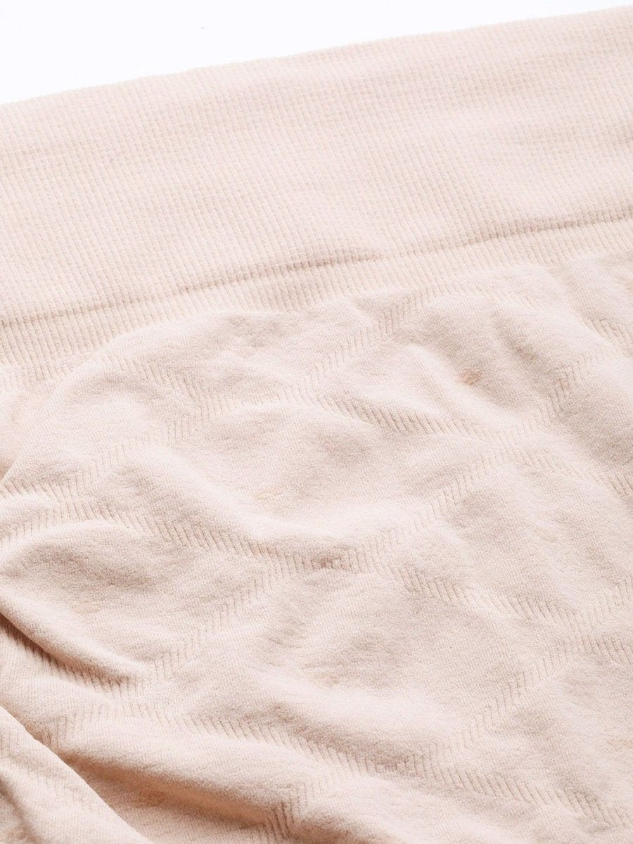 Beige Long Tummy Thigh Shapewear - inddus-us