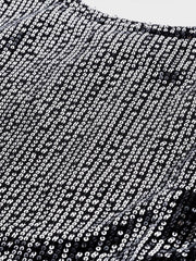 Black Embellished Crop Top - inddus-us