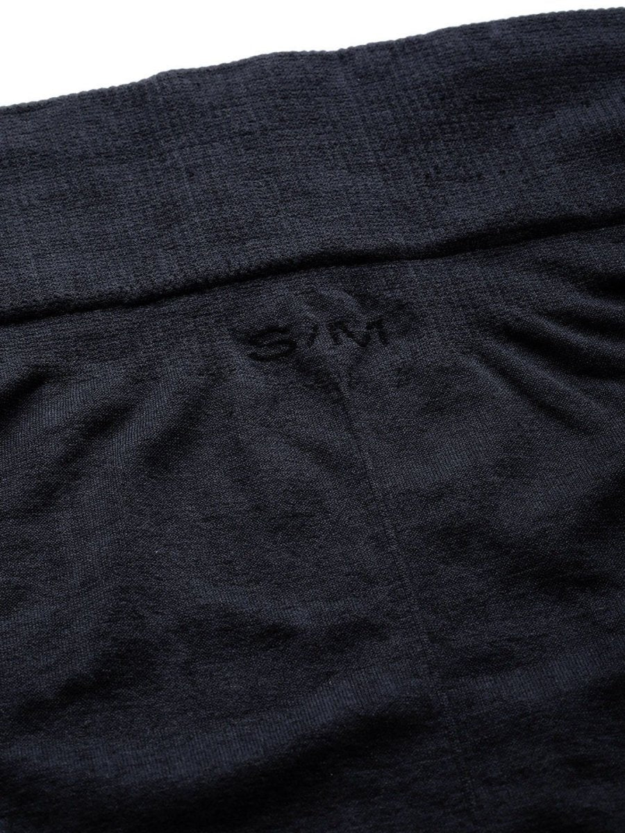 Black Knitted Saree Shapewear - inddus-us