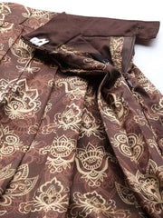 Brown Cotton Blend Co-Ords - Inddus.com