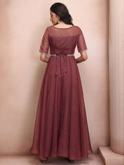 Ethnic Fit & Flare Dress - Inddus.com