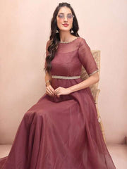 Ethnic Fit & Flare Dress - Inddus.com