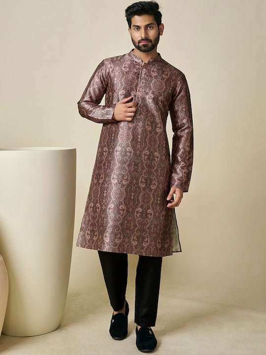 Ethnic Motif Printed Straight Kurta - Inddus.com