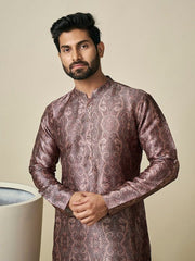 Ethnic Motif Printed Straight Kurta - Inddus.com