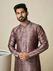 Ethnic Motif Printed Straight Kurta - Inddus.com