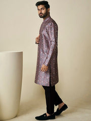Ethnic Motif Printed Straight Kurta - Inddus.com